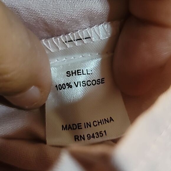 Joy Joy Ruffle Lace Trim Top Size Small New With Tags - Picture 7 of 8